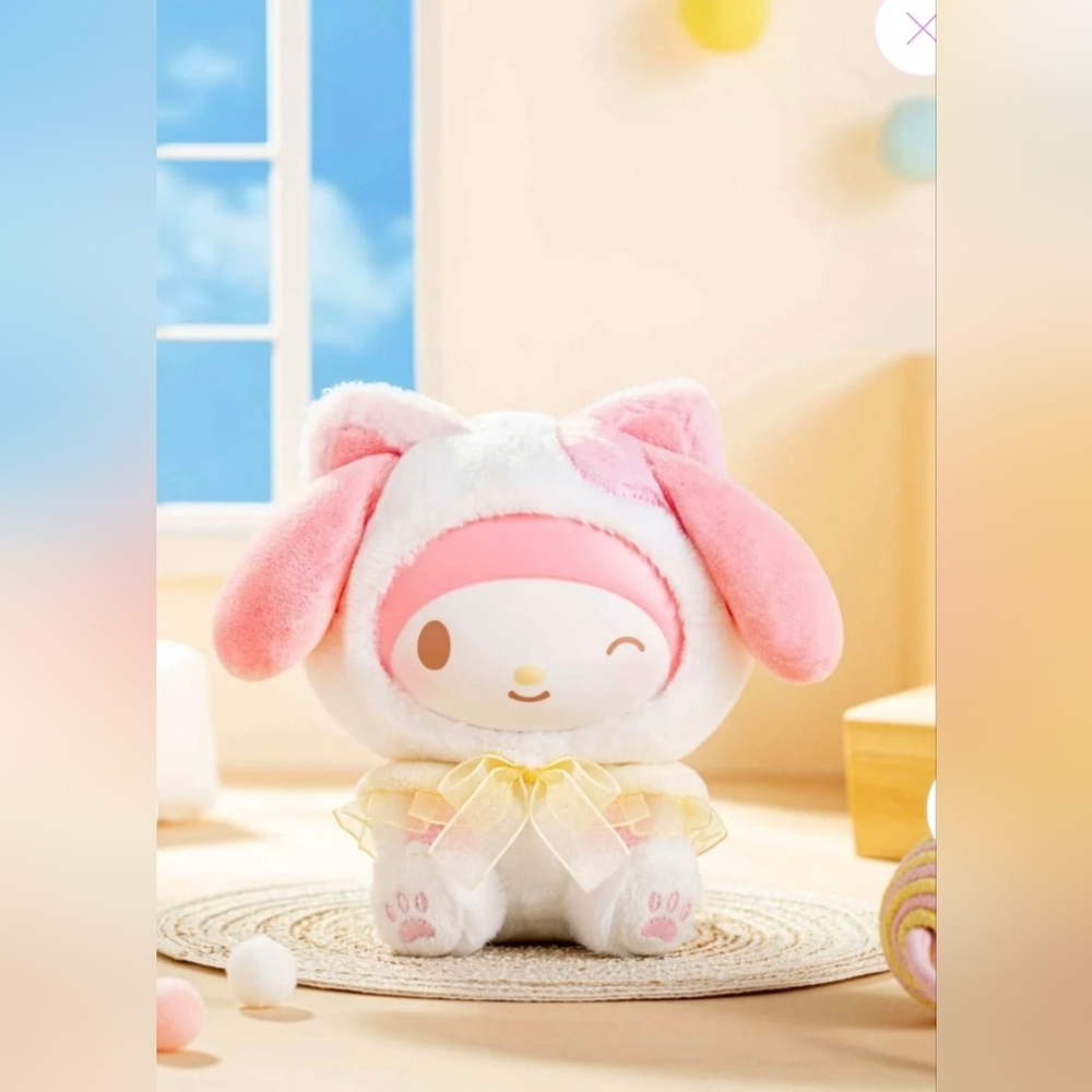 Sanrio Characters Latte Baby Series Plush Pendant  "My Melody"